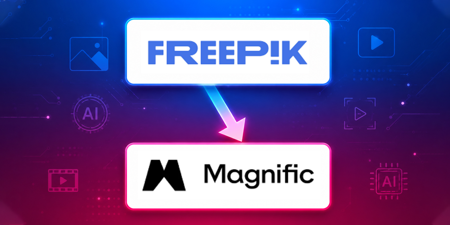 تغییر نام هوش مصنوعی فریپیک به Magnific
