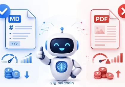 مقایسه PDF و MD - چرا Markdown بهترین فرمت برای هوش مصنوعی است؟