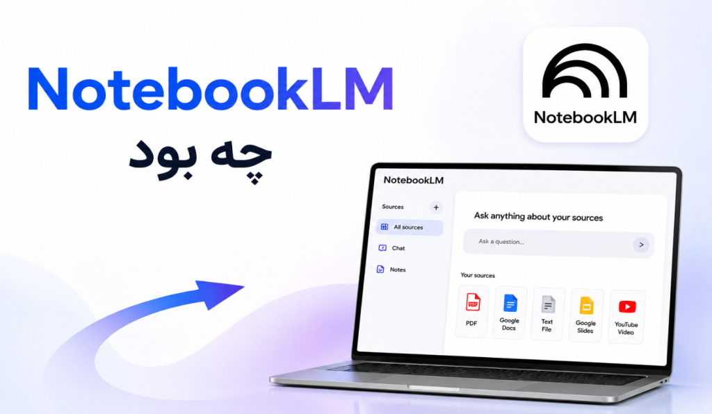 نام هوش مصنوعی NotebookLM به Gemini Notebook جمنای نوت‌ بوک تغییر کرد