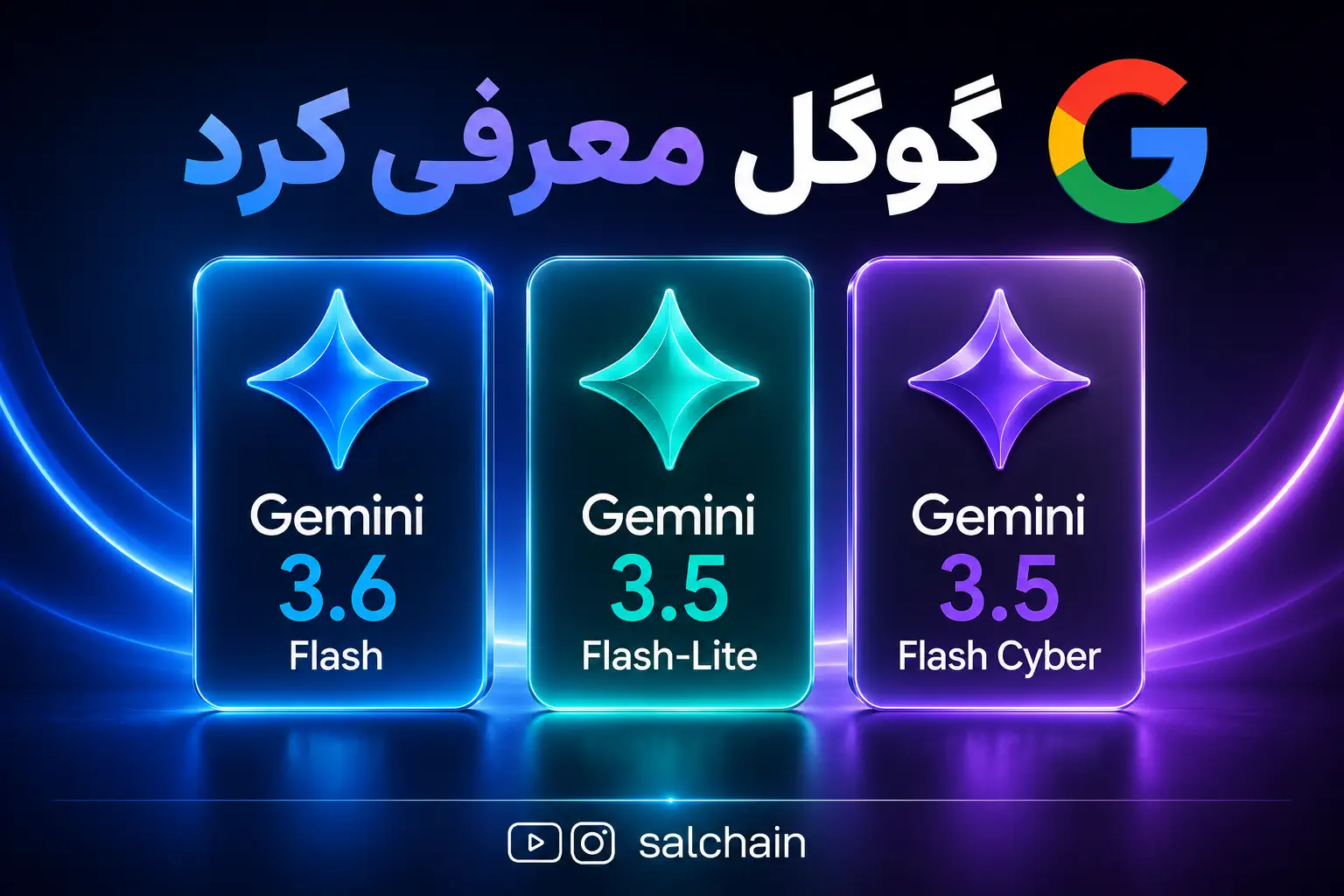 گوگل Gemini 3.6 Flash و Gemini 3.5 Flash-Lite و Gemini 3.5 Flash Cyber را معرفی کرد.