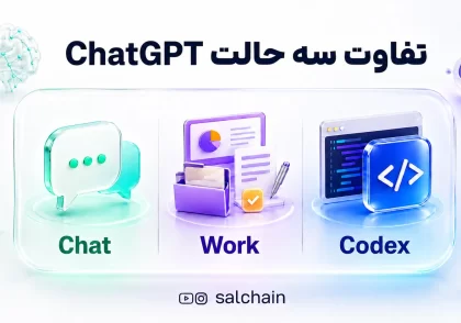 تفاوت سه حالت Chat، Work و Codex در ChatGPT