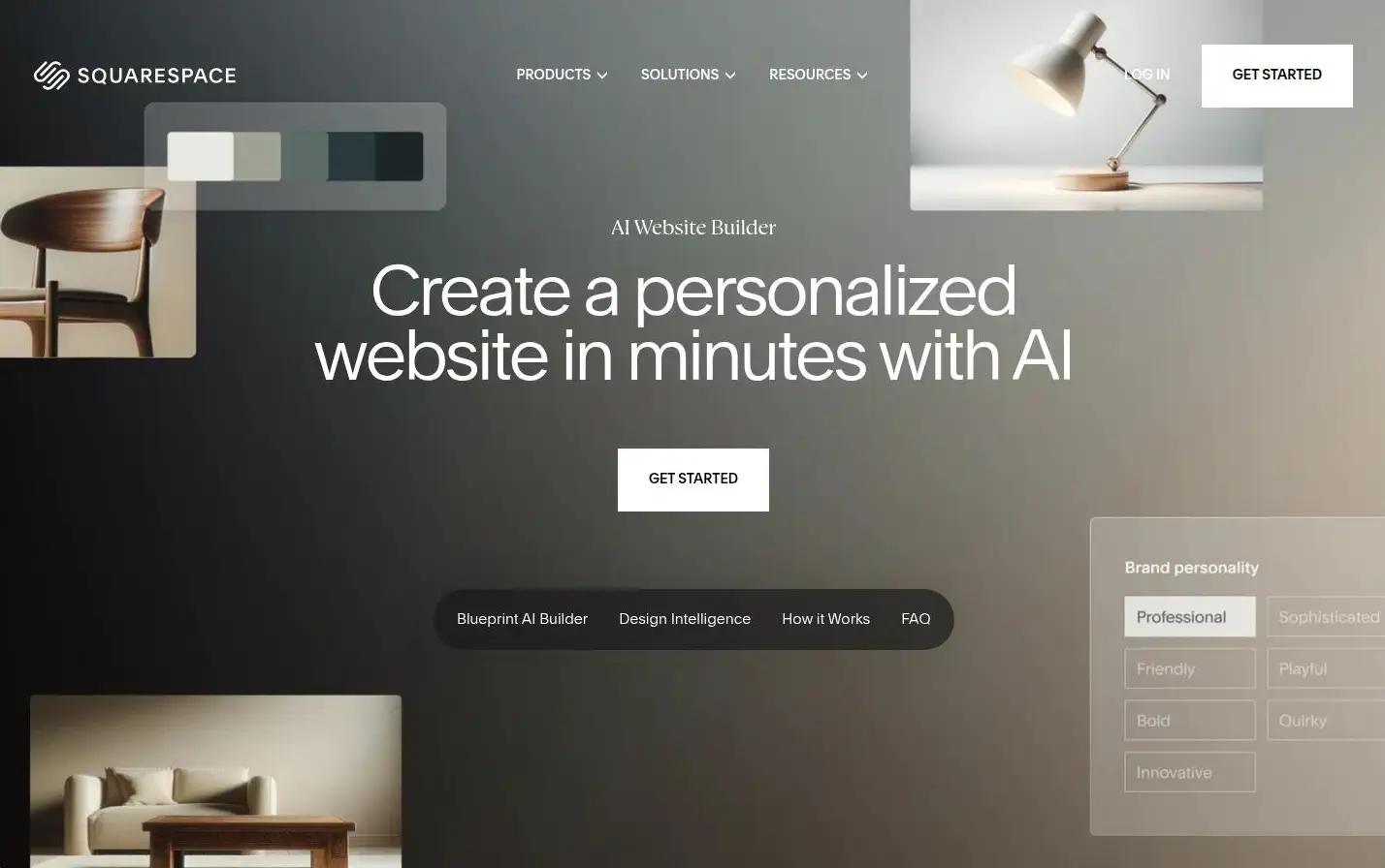 ساخت سایت با هوش مصنوعی بدون کدنویسی با Squarespace AI