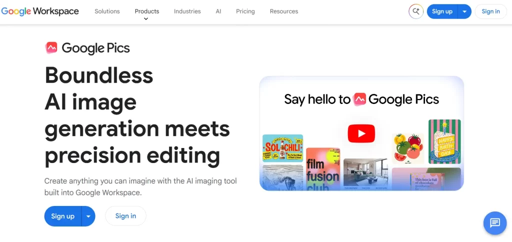 Google Pics چیست؟ معرفی ابزار جدید هوش مصنوعی گوگل برای طراحی و ویرایش تصویر