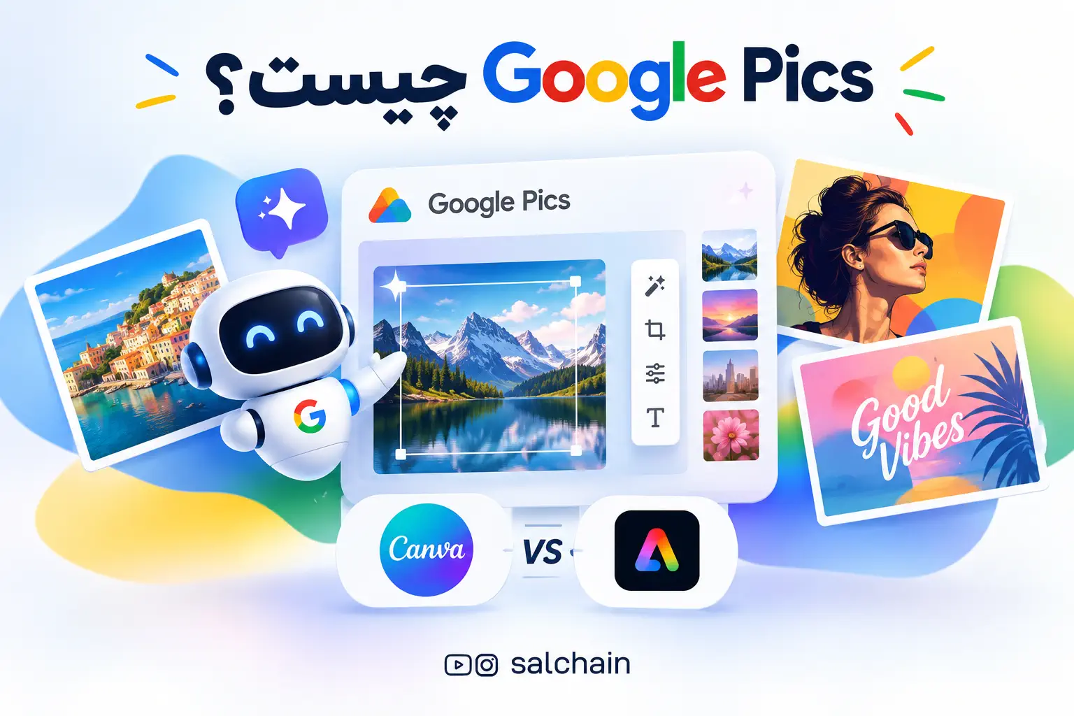 Google Pics چیست؟ معرفی ابزار جدید هوش مصنوعی گوگل برای طراحی و ویرایش تصویر